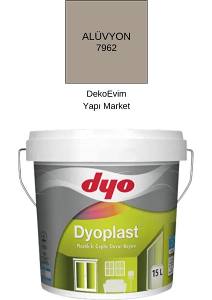plast Plastik Iç Cephe Duvar B. Alüvyon 15 Lt.