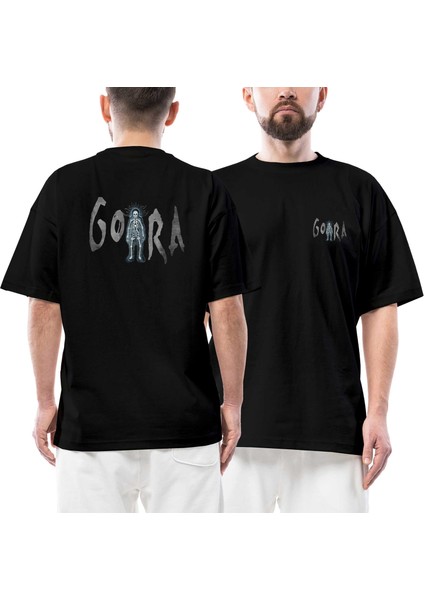 Gojira The Way Of All Flesh Ön Arka Baskılı Siyah Oversize Tişört