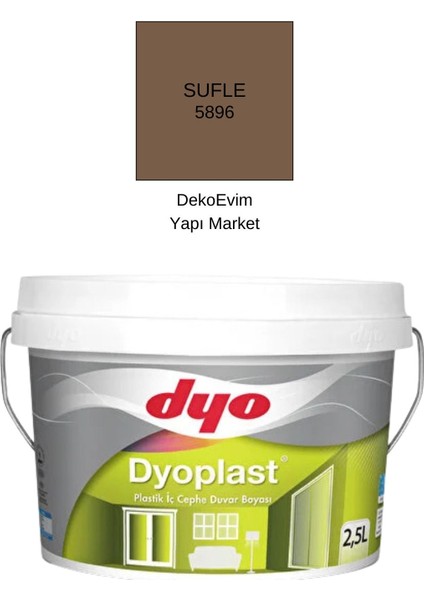 plast Plastik Iç Cephe Duvar B. Sufle 2,5 Lt.