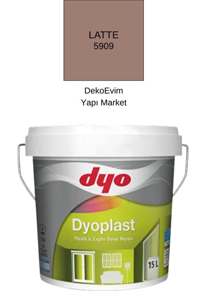 plast Plastik Iç Cephe Duvar B. Latte 15 Lt.