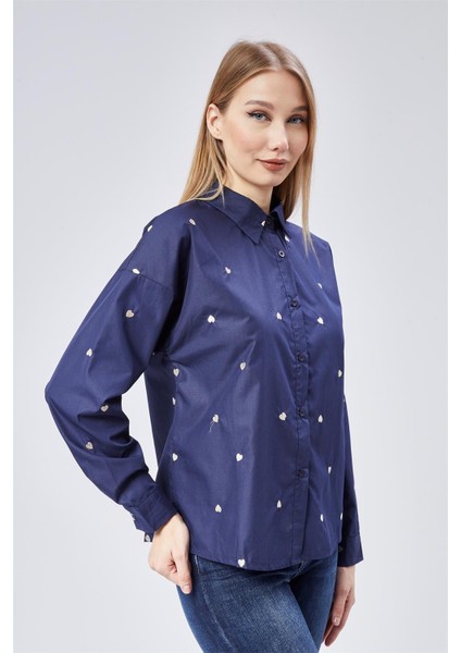 Kalp Nakışlı Gömlek fiyatları