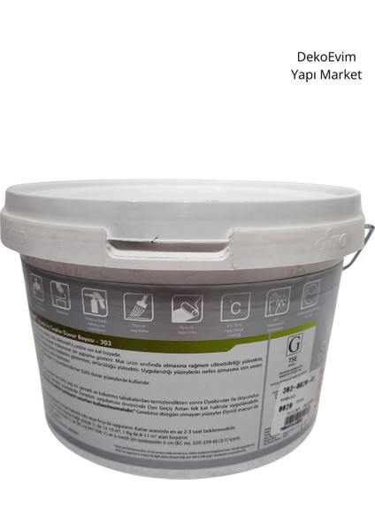 plast Plastik Iç Cephe Duvar B. Oya Çiçeği 2,5 Lt. modelleri