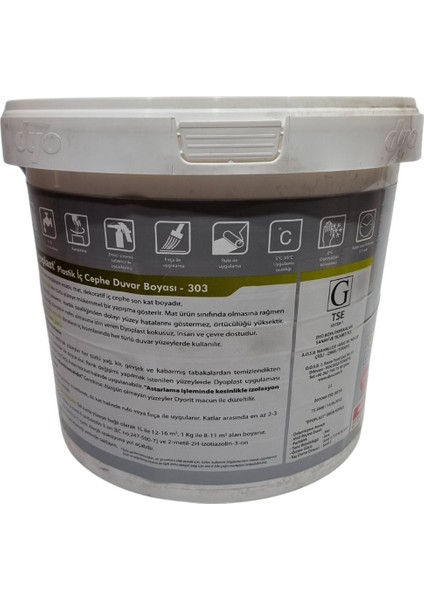 plast Plastik Iç Cephe Duvar B. Vizon 7,5 Lt.