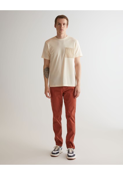 Erkek Kahverengi Slim Fit Pantolon 1000305.246