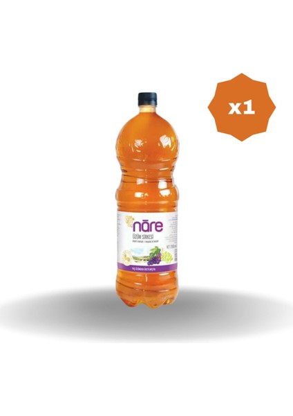 Nare Pet Üzüm Sirkesi 2000 ml - (1 Adet)