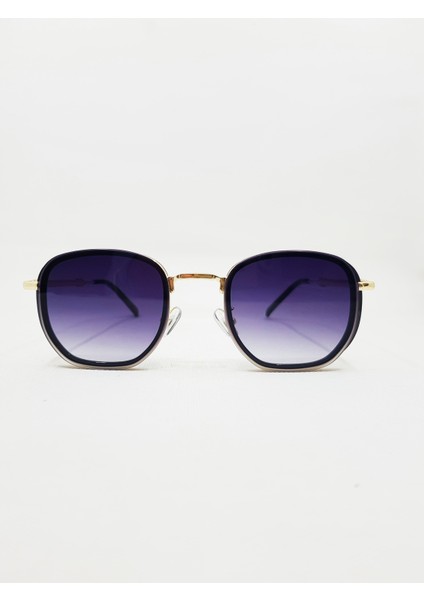 Nora 2A495 Black-Gold Unısex Güneş Gözlüğü 52-19-149