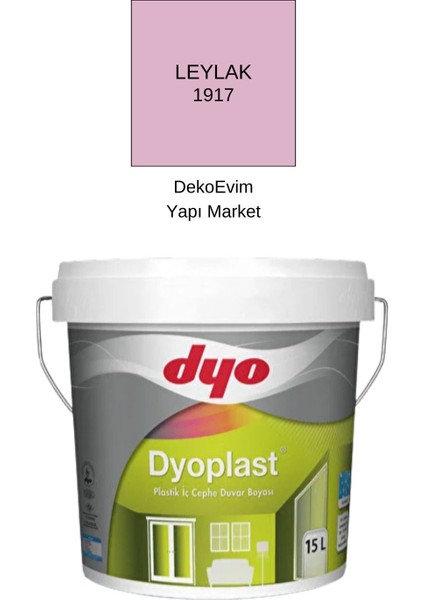 plast Plastik Iç Cephe Duvar B. Leylak 15 Lt.