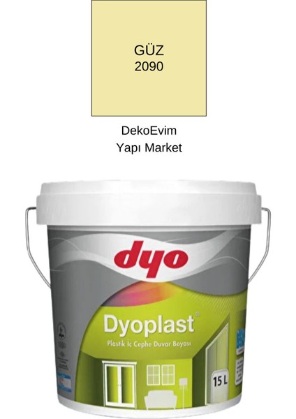 plast Plastik Iç Cephe Duvar B. Güz 15 Lt.