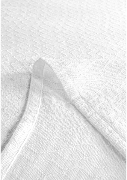 %100 Pamuk Olivia Beyaz Çift Kişilik Pike Takımı 200 x 230 cm fiyatları