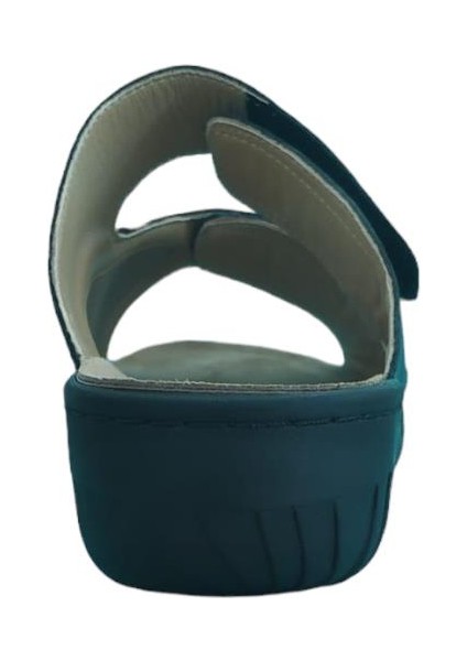 Geniş Kalıp Kadın Yanı Streç Cırtlı Terlik 381 fırsatları