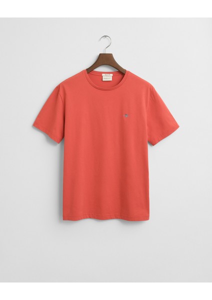 Erkek Kırmızı Regular Fit Bisiklet Yaka T-Shirt 2003184.643 fırsatları