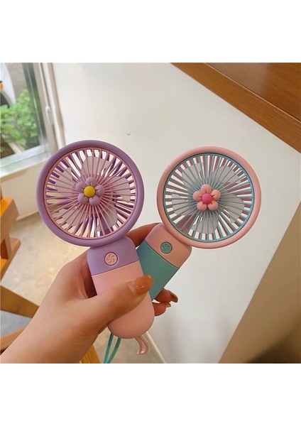 Şarjlı El Fanı Taşınabilir Mini Usb Fan Portatif Vantilatör