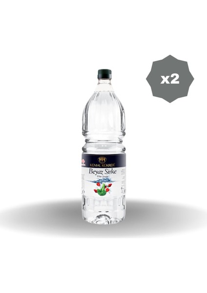 Beyaz Sirke 1 lt - (2 Adet)