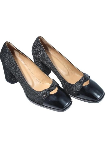 Deri Sıyah Ayakkabı Günlük 01 8225 modelleri