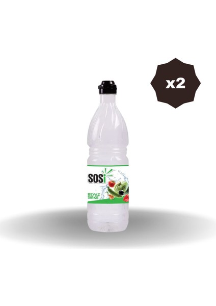 Beyaz Sirke 1000 ml - (2 Adet)