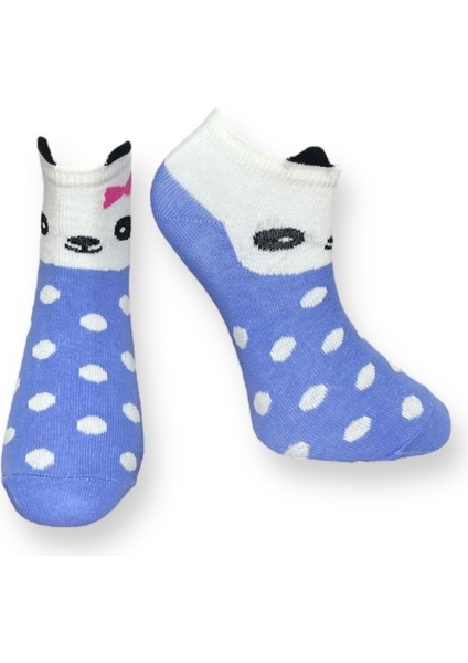 2'li Unısex Hayvan Tasarımlı Esnek Nem Alabilen Pamuklu Patik Çoraplar fiyatları