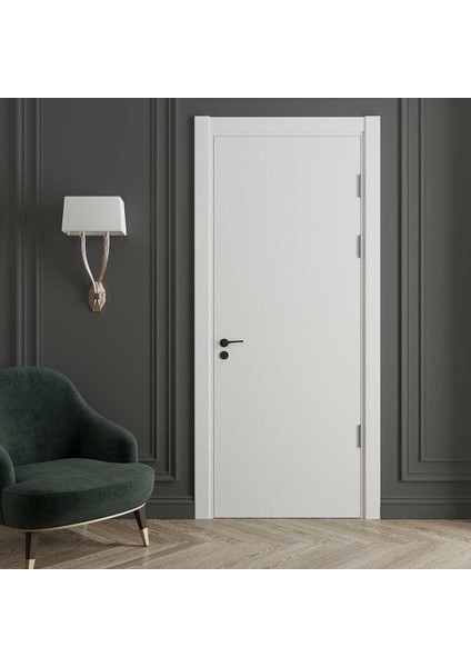 Amanos Amerikan Panel Kapı BEYAZ-77X203-14/17-WC-BANYO