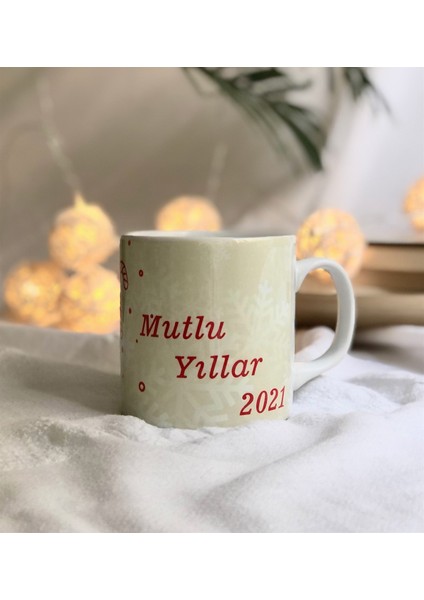 Mutlu Yıllar 2024 Tasarımlı Kupa
