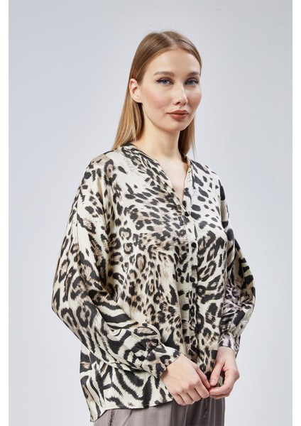 Leopar Desenli Gömlek fiyatları
