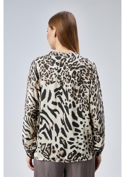 Leopar Desenli Gömlek fırsatları