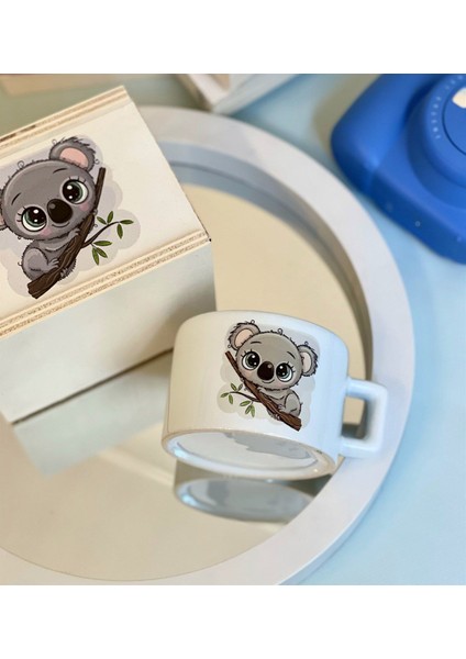 Sevimli Koala Tasarımlı Kutulu Kupa fiyatları