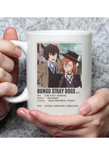 Bungou Stray Dogs 2 Anime Tasarımlı Kupa Bardak