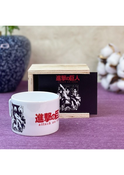 Hero Attack On Titan Tasarımlı Kutulu Kupa fiyatları