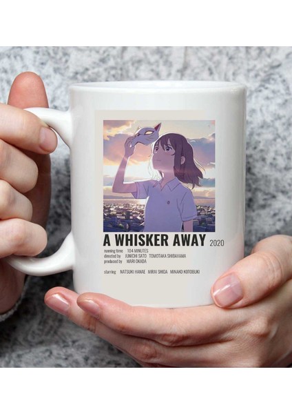 A Whisker Away Tasarımlı Kupa Bardak