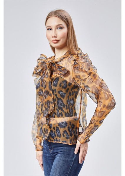 Leopar Desenli Gömlek fiyatları