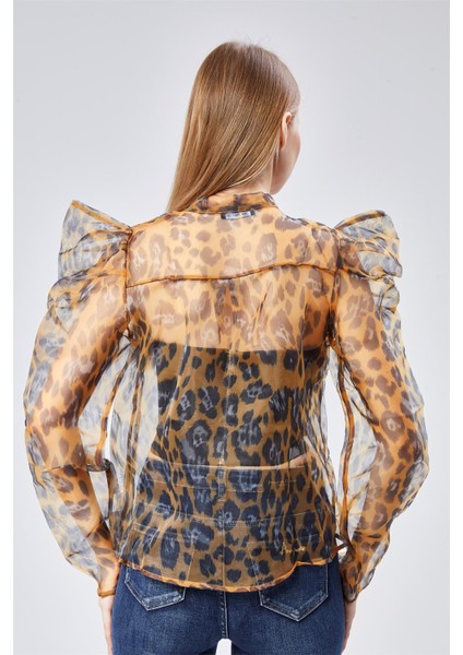 Leopar Desenli Gömlek fırsatları