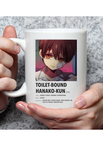 Toilet Bound Hanako Kun Anime Tasarımlı Kupa Bardak