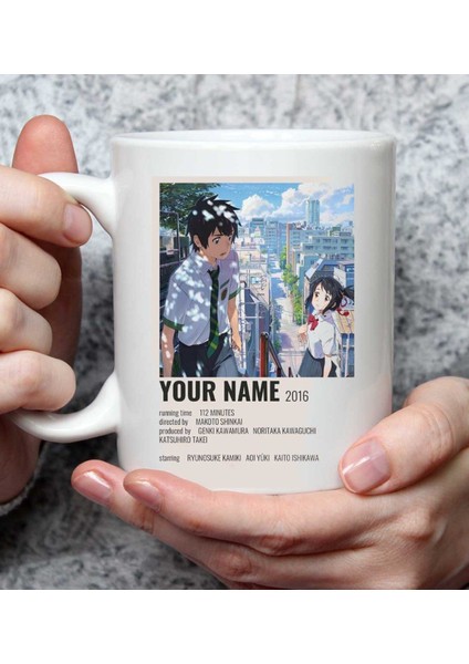 Your Name Anime Tasarımlı Kupa Bardak