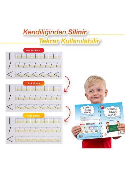 Eso Sihirliçizgi ve Resim Kitabı - Eğitici ve Eğlenceli Aktivite Kitabı - Oluklu- (3-7 Yaş ) indirimleri
