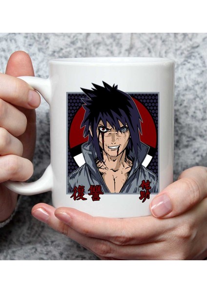 Sasuke Anime Tasarımlı Kupa Bardak