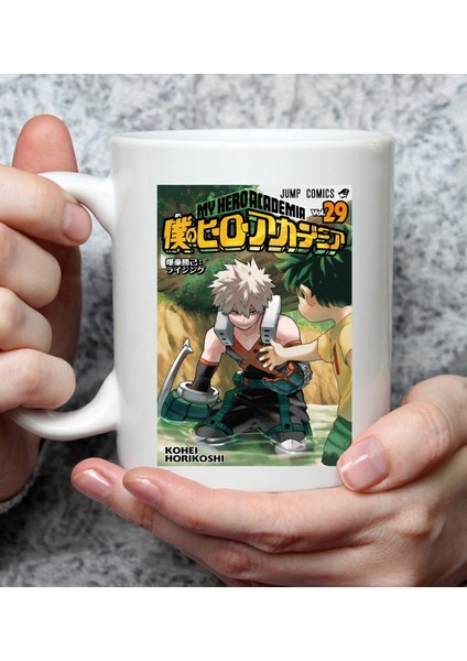 Gift Moda My Hero Academia Kapak Tasarımlı Kupa Bardak