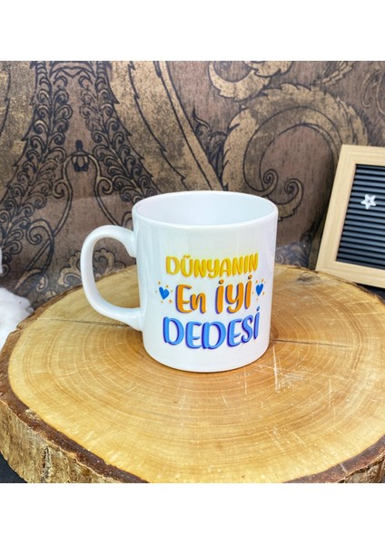 Dünyanın En İyi Dedesi Tasarımlı Kupa Bardak