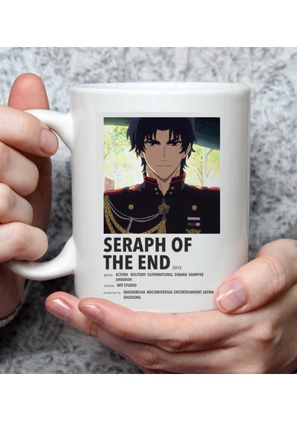 Seraph Of The End Anime Tasarımlı Kupa Bardak