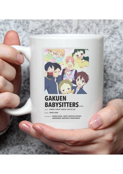 Gakuen Babysitters Anime Tasarımlı Kupa Bardak