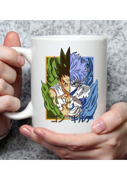 Killua Tasarımlı Kupa Bardak