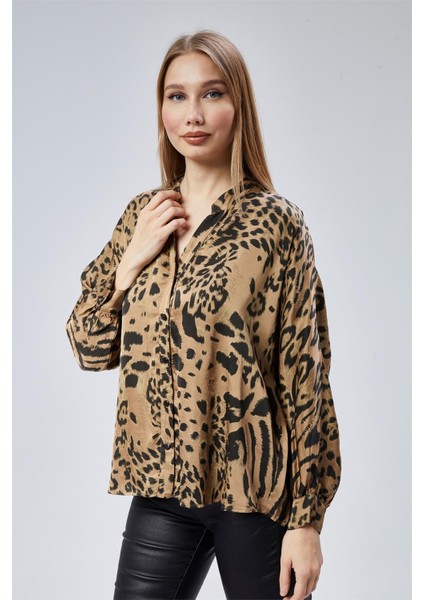 Leopar Desenli Gömlek fiyatları
