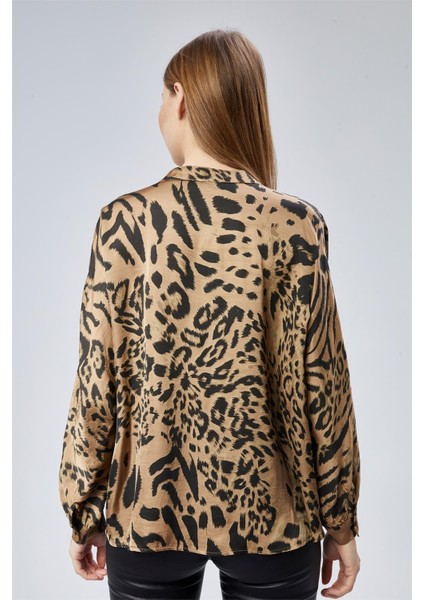 Leopar Desenli Gömlek fırsatları