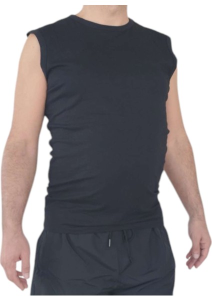 T-Shirt Şık %100 Pamuk Yumusak Nefes Alan Premium Esnek Kumaş Kolsuz fiyatları