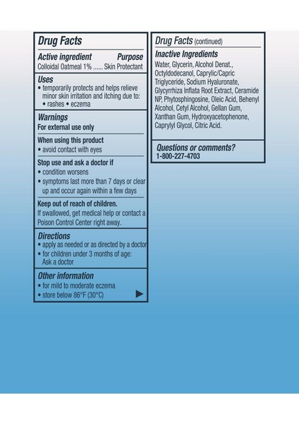 Eczema Relief Hydrogel Nemlendirici Krem 150ML