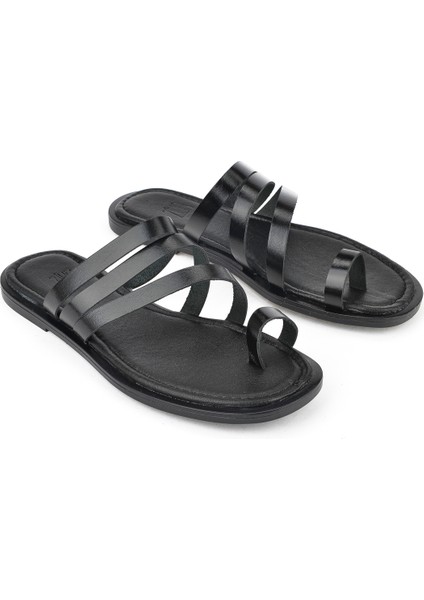 , Kadın Hakiki Deri Terlik 1511010Z1018 Siyah fiyatları