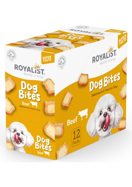 Köpek Ödülü Soft Bites Biftekli 35 gr x 6 adet
