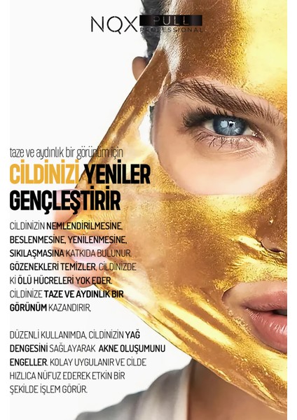 Altın Maske Gold Soyulabilen Collagen B5 Vitamin Gençlik Maskesi 150 ml