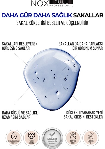 Sakal Güclendirici Dolgunlaştırıcı ve Canlandırıcı Sakal Serumu 50 ml