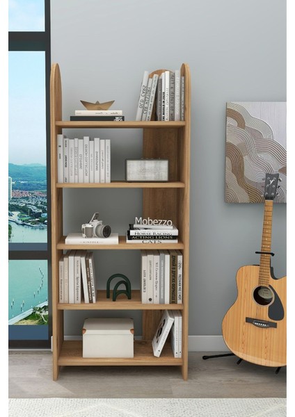 Çok Amaçlı 5 Raflı Kitaplık Minimalist Dekoratif Raf Ünitesi Ofis ve Ev İçin Kitap Rafı fiyatları