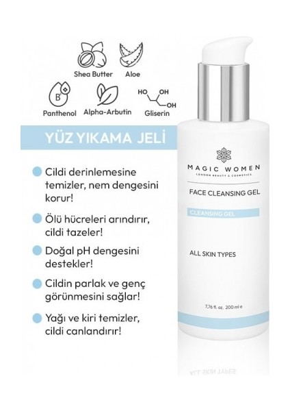 - Yüz Temizleme Jeli - 200 ml