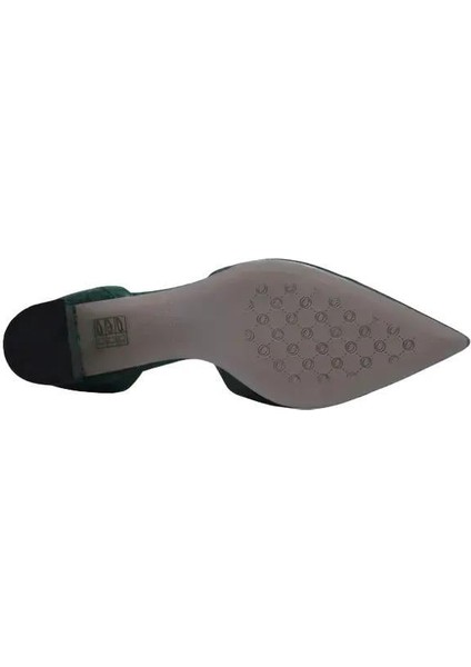 Hakiki Yılan/hakiki Deri Yesıl Ayakkabı Stiletto 9841 114 V1 Yln